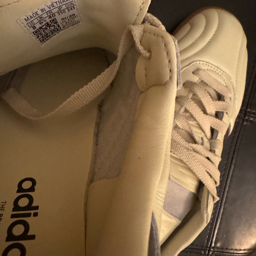 Adidas Samba LT Women's Sneakers - Cream White and Black (almost new) - Picture 5 of 6